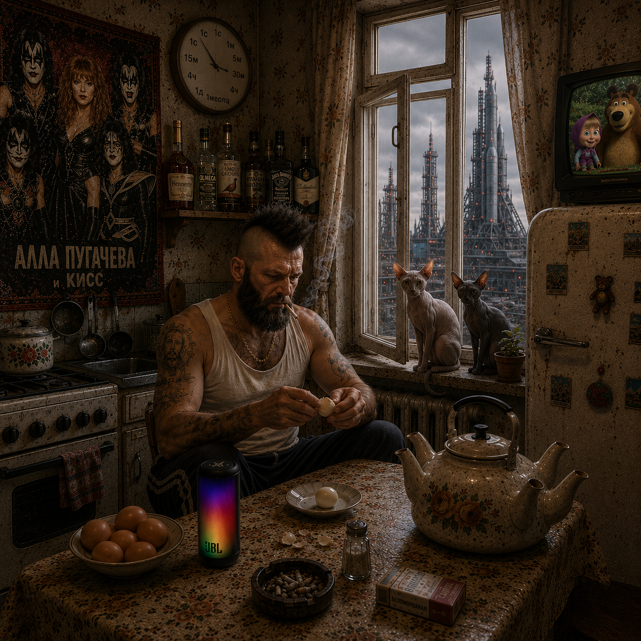 Обложка сингла «КАК ОБЫЧНО»